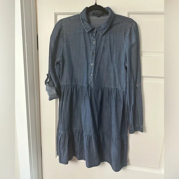 Velvet Heart | Dresses | Velvet Heart Denim Dress Size Small | Poshmark